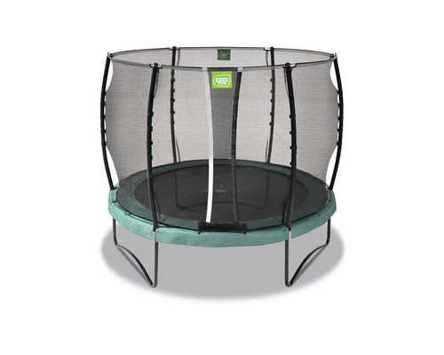 Trampoline de jardin rond avec filet de sécurité