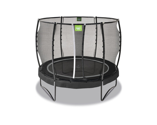 Trampoline de jardin rond avec filet de sécurité