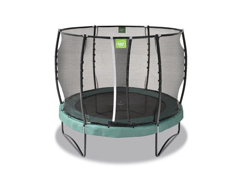 Trampoline de jardin rond avec filet de sécurité