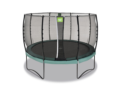Trampoline de jardin rond avec filet de sécurité