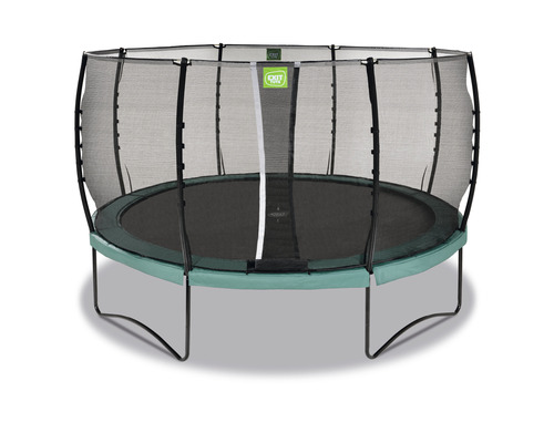 Rundes Gartentrampolin mit Sicherheitsnetz