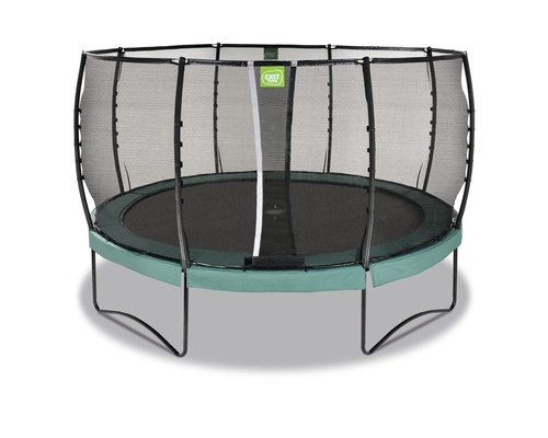 Trampoline de jardin rond avec filet de sécurité