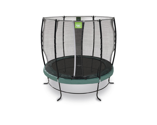 Rundes Gartentrampolin mit Sicherheitsnetz