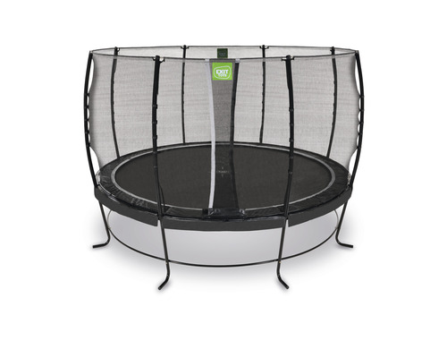 Rundes Gartentrampolin mit Sicherheitsnetz