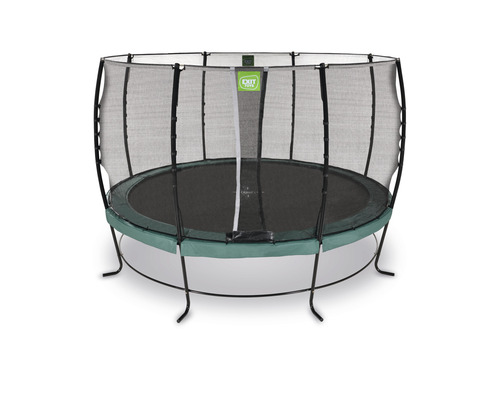 Rundes Gartentrampolin mit Sicherheitsnetz