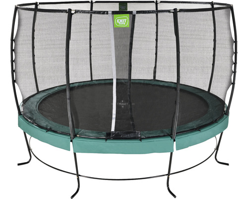 Rundes Gartentrampolin mit Sicherheitsnetz