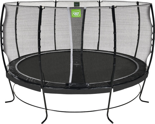 Rundes Gartentrampolin mit Sicherheitsnetz