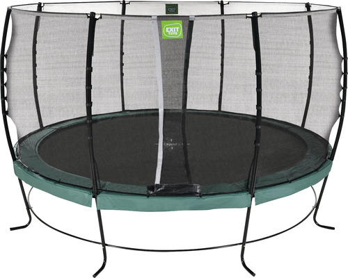 Rundes Gartentrampolin mit Sicherheitsnetz