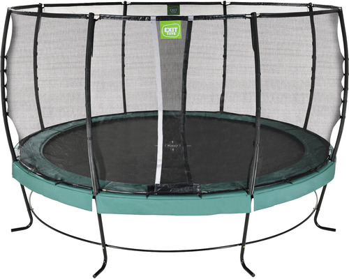 Trampoline de jardin rond avec filet de sécurité