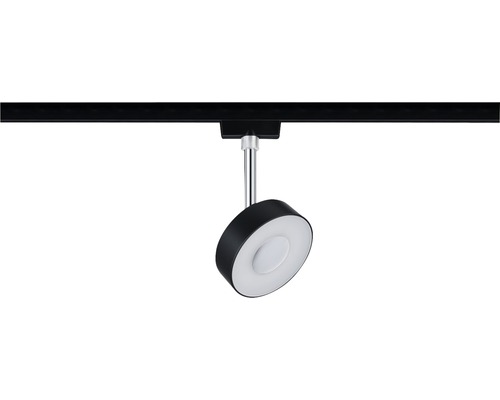Projecteur sur rail sur rail noir
