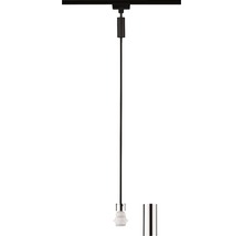 Luminaire suspendu pour système de rails avec douille