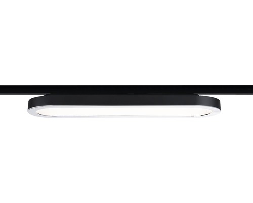Paulmann URail LED Panel 1x7W 480 lm 2700 K warmweiss schwarz matt chrom 230V Schienenstrahler für Innenräume