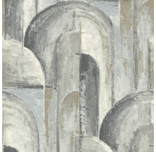 Tapete mit grauem geometrischem Muster