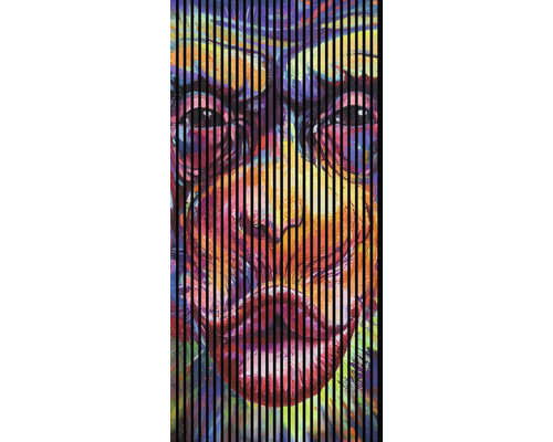 Akustikpaneel digital bedruckt Monkey 1 19x1133x2400 mm Set = 2 Einzelpaneele Akustikpaneel digital bedruckt Monkey 1 19x1133x2400 mm Set = 2 Einzelpaneele