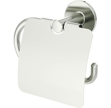 Toilettenpapierhalter mit Deckel Lenz NOA nickel-matt-thumb-0