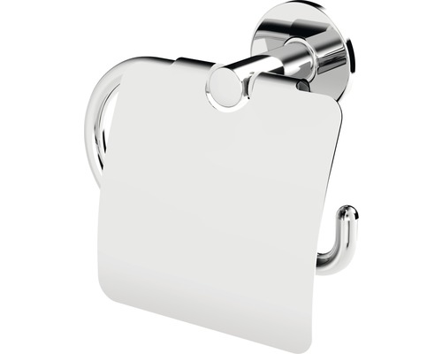 Support de papier toilette avec couvercle Lenz VIDA chrome