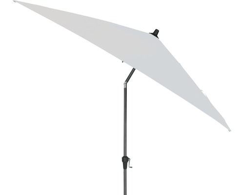 Parasol rectangulaire avec mécanisme à manivelle
