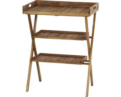 Holz Pflanztisch mit drei Ebenen