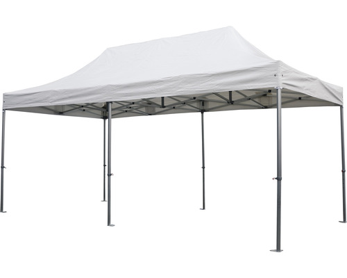 Pavillon pliant Siena Garden 3 x 6 m blanc