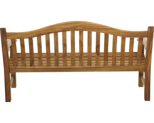 Banc de jardin en bois avec accoudoirs