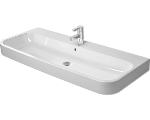 Lavabo pour meuble DURAVIT Happy D.2 120 cm blanc 2318120000