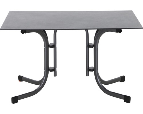 Klapptisch mit Metallgestell