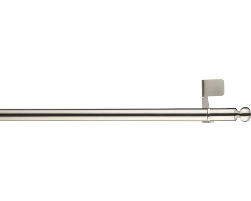 Tringle autobloquante télescopique fit-ball aspect inox 80-110 cm Ø 11 mm Tringle autobloquante télescopique fit-ball aspect inox 80-110 cm Ø 11 mm