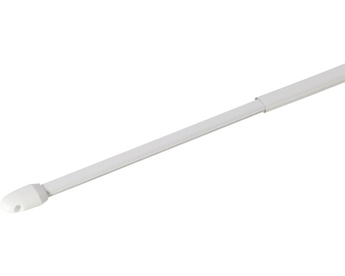 Vitragestange ausziehbar simple weiss 30-50 cm Ø 10 mm 2 Stk.