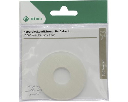 Körö Joint de cloche de levage pour Geberit, 23 x 63 x 3 millimètres, emballé
