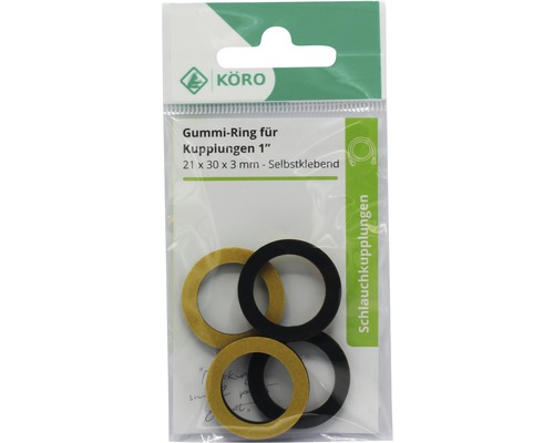 Joints toriques en caoutchouc pour raccords, autocollants, dimension 21 x 30 x 3 millimètres