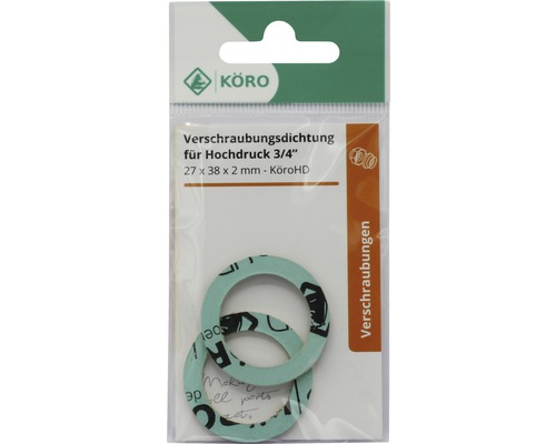 Joint de raccord haute pression 3/4 pouce en paquet