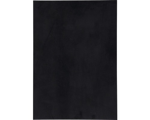 Schwarze Gummiplatte