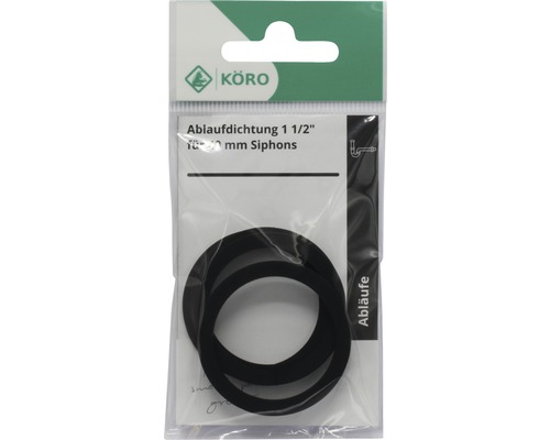 Joint d''étanchéité d''écoulement 1 1/2 pouce pour siphons de 40 millimètres dans l''emballage