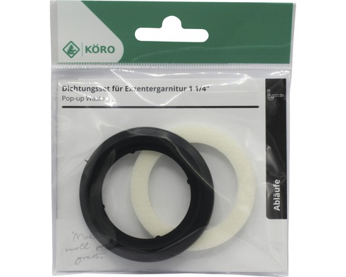 Dichtungsset für Exzentergarnitur 1 1/4 Zoll in Verpackung