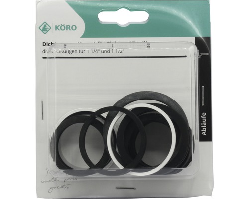 Körö Jeu de joints pour drains 1 1/4 et 1 1/2 pouce