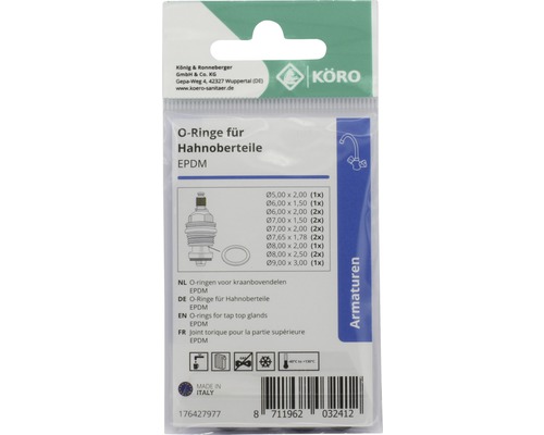 Joint torique pour la partie supérieure, EPDM