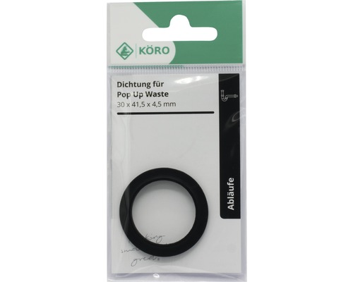 Dichtung für Pop Up Waste 30 x 41,5 x 4,5 mm