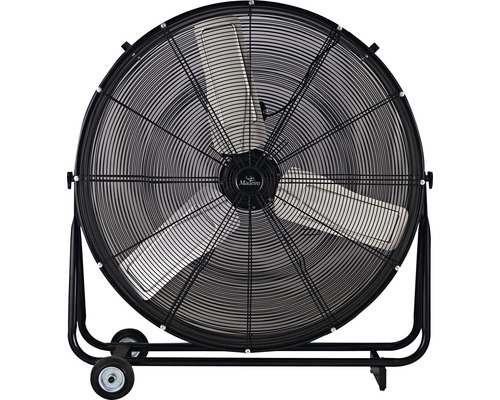 Ventilateur de sol 35 cm, 3 vitesses , chromé, 70W