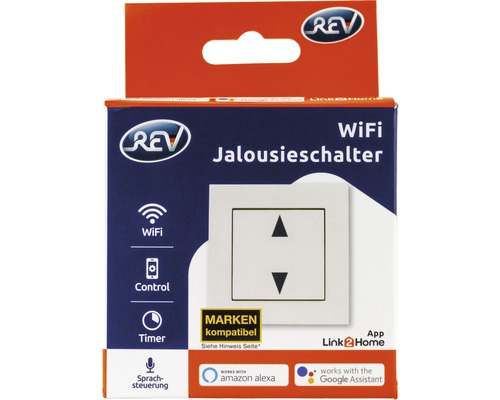 REV WiFi Jalousieschalter zur Steuerung von Jalousien