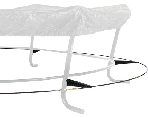 EXIT Butoir pour robot de tonte pour trampolines Lotus et Elegant ø 305 cm Fixation du filet de sécurité du trampoline