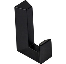 Patère noire en métal