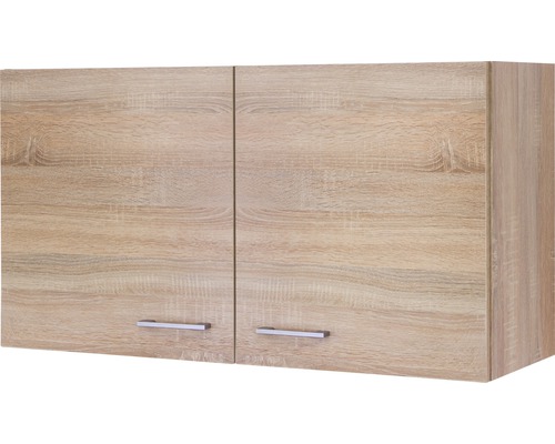 Hängeschrank Flex Well Samoa BxHxT 100x54.8x32 cm Frontfarbe sonoma eiche - Korpusfarbe sonoma eiche