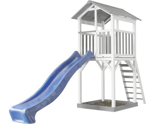 Spielturm mit Rutsche für den Aussenbereich