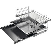 Tiroir pour plaque de cuisson et grille pour four
