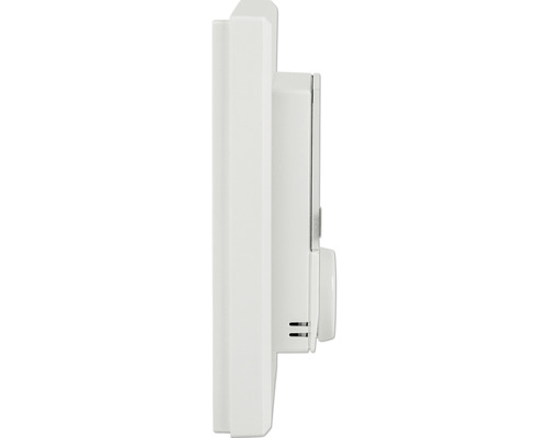 Vue latérale d''un thermostat d''ambiance pour le contrôle de la température