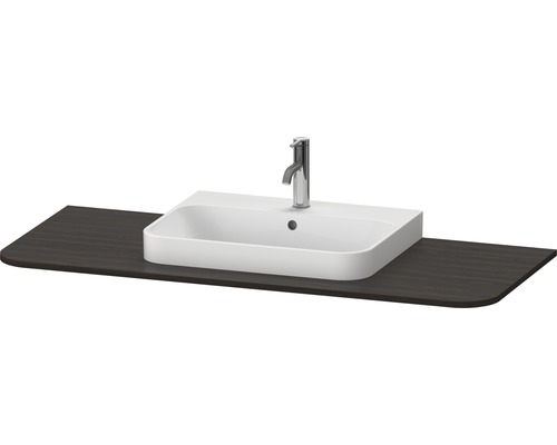 Console DURAVIT Happy D.2 Plus 1300 x 550 mm noyer brossé HP031KM6969