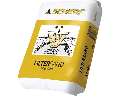 Filtersand 0,4-0,8 mm 25 kg