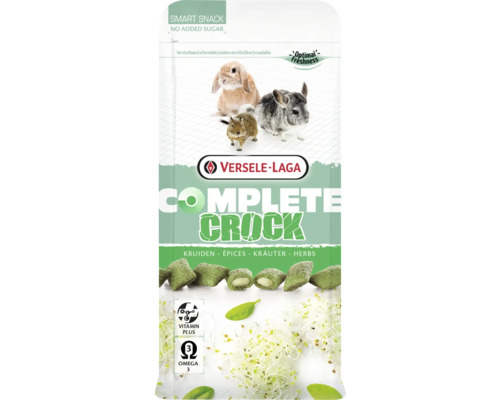 Nagersnack VERSELE-LAGA Complete Crock Herbs 50 g knusprige Hülle mit zarter Kräuterfüllung für Kaninchen, Degu, Chinchilla im Frischebeutel Nagersnack VERSELE-LAGA Complete Crock Herbs 50 g knusprige Hülle mit zarter Kräuterfüllung für Kaninchen, Degu, Chinchilla im Frischebeutel