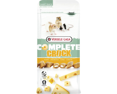 Nagersnack VERSELE-LAGA Complete Crock Cheese 50 g knusprige Hülle mit zarter Käsefüllung für Ratte, Maus, Rennmaus, omnivore Nagetiere (Allesfresser) im Frischebeutel Nagersnack VERSELE-LAGA Complete Crock Cheese 50 g knusprige Hülle mit zarter Käsefüllung für Ratte, Maus, Rennmaus, omnivore Nagetiere (Allesfresser) im Frischebeutel