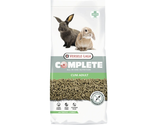 Nagerfutter VERSELE-LAGA Complete Cuni Adult 8kg zu 100% extrudiertes, getreidefreies Futter für ausgewachsene Kaninchen Nagerfutter VERSELE-LAGA Complete Cuni Adult 8kg zu 100% extrudiertes, getreidefreies Futter für ausgewachsene Kaninchen